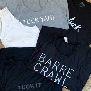 Barre/workout Tanks